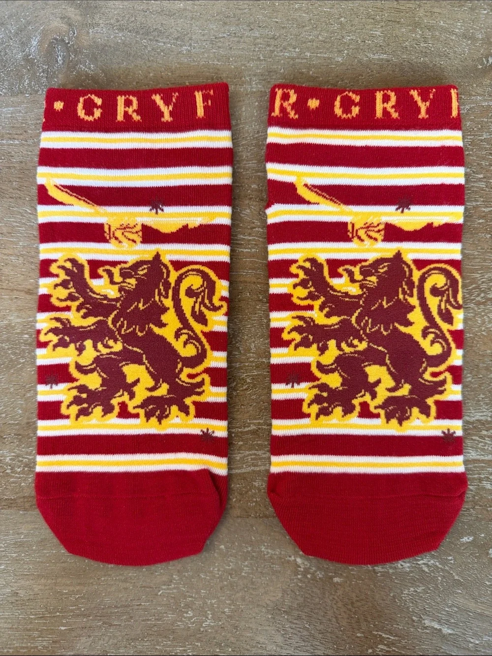 Harry Potter Gryffindor Striped Liner Socks